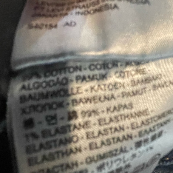 👖NWOT Levi’s 505 women’s denim jeans, 32 inch waist Measurements in pictures - Picture 12 of 12